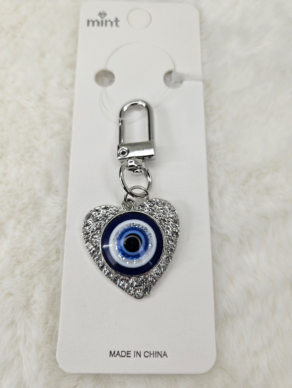 Evil Eye Keychain/Purse Charm/Zipper Pull
